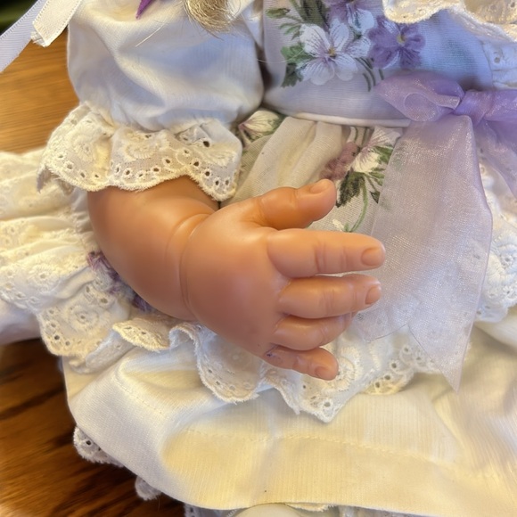 Lee Middleton Doll signed by Reva Schick #995 w/ original clothes I Love Violets - Picture 7 of 16